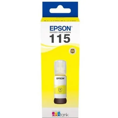 Produktbild von Epson EcoTank 115 - 70 ml - Gelb - original - Nachfülltinte - für Epson L8160, L8180, EcoTank L8160