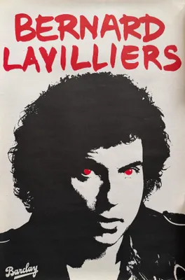 Image de Bernard Lavilliers - 1979 - Affiche Poster - 37x57cm