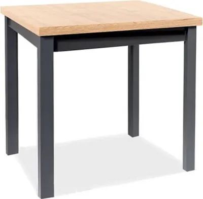 Image de Table de salle à manger / table de cuisine Adam 90 x 65 x 75 cm, couleur au choix