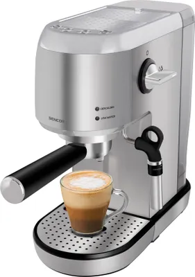 Obrázok produktu pre SENCOR SES 4900SS Espresso, otočná tryska na paru, odnímateľná odkvapkávacia miska pre jednoduché čistenie, patentovaná otočná tryska na paru
