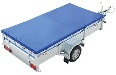 Zdjęcie produktu dla Pokrowiec na przyczepę z elastycznym sznurkiem 2575x1345x50mm