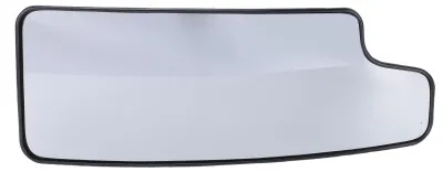 Imagen del producto de Espejo retrovisor convexo, con calefacción, para el lado del conductor, exterior, con placa trasera, compatible con GMC Sierra 1500, 2500 HD y 3500, reemplazo para la pieza 84468914, lado izquierdo