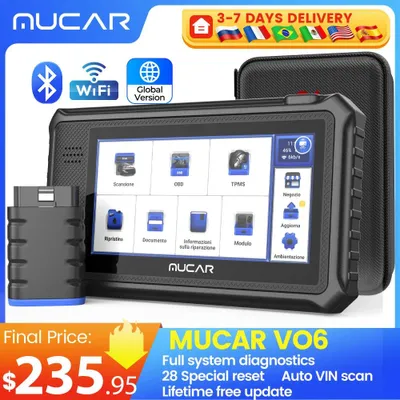 Productafbeelding van OBD2 Scanner - Auto Diagnoseapparaat - Uitleesapparaat - Codelezer - Storing Verwijderen