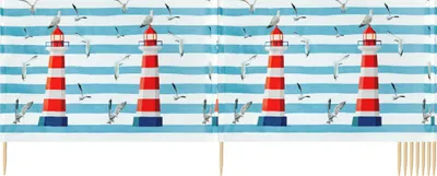 Image de Brise-vent et brise-vue Ladeheid Strand LAEX001 (phare, 12 m)