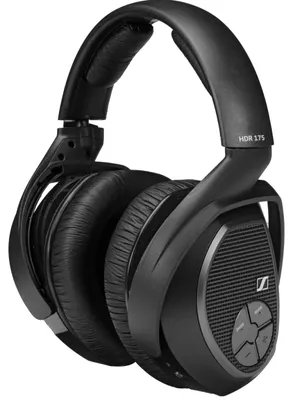 Image de Casque tv rechargeable noir - Sennheiser - HDR 175 -