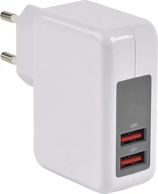 Immagine prodotto di Erard - Kit 2 X Usb A - 5 V / 2,4 A + 1A - 728203