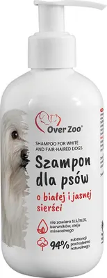 Zdjęcie produktu dla OVER ZOO Szampon Dla Psów Do Sierści Białej I Jasnej 250ml