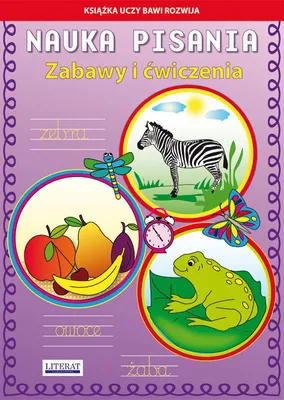 Zdjęcie produktu dla Nauka pisania Zabawy i ćwiczenia Zebra (Buch auf Polnisch)