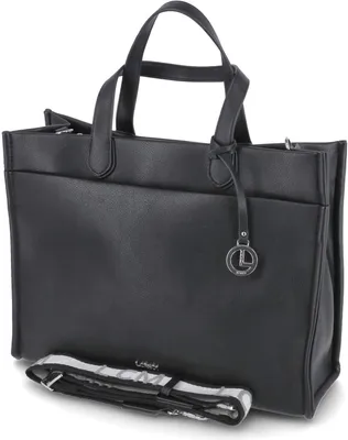 Produktbild von L.Credi Damen Shopper/ Schultertasche NIALA Schwarz Kunstleder-