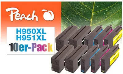 Immagine prodotto di Peach Patrone HP Nr.950/951XL Multi10Pack REM,KOM