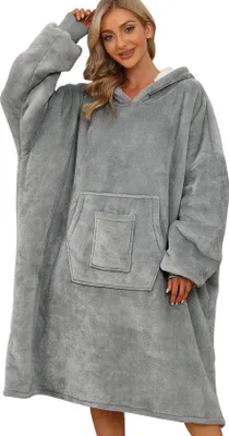 Productafbeelding van Famanu Hoodie-deken - Knusse capuchon en grote zakken