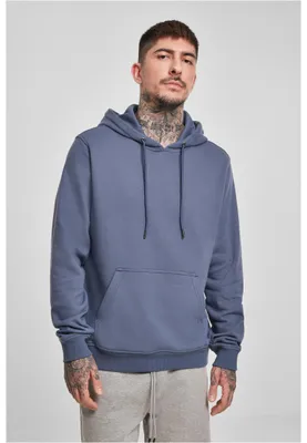 Produktbild von Urban Classics TB3488 | Basic Terry Hoody Kapuzenpuli Herren - Farbe: vintageblue - Größe: S