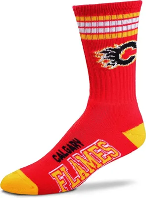 Produktbild von For Bare Feet NHL Socken - Stripe Deuce Calgary Flames