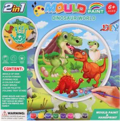 Obrázek produktu pro Výroba a malování ze sádry dino