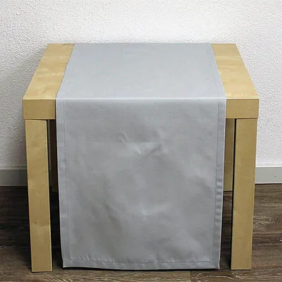 Produktbild von Tischdecke Liso UNI grau 130x170cm Baumwollmischung Hossner