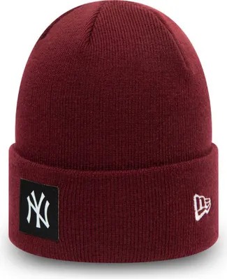 Image de Bonnet d'hiver homme NEW ERA MLB Team Cuff Beanie NY Yankees Maroon - UNI
