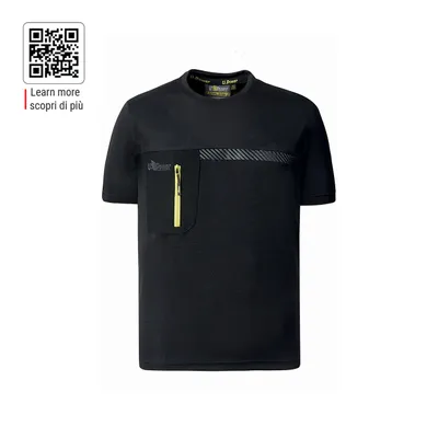 Immagine prodotto di Maglietta U-Power Christal, colore: nero carbone, taglia: XL