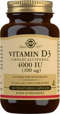 Produktbild von Vitamin D3 (Cholecalciferol) Solgar E52908 120 Einheiten
