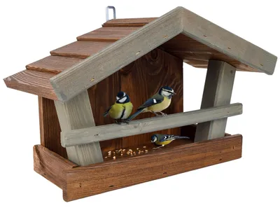 Productafbeelding van Creative Home Groenbruin Voederhuisje voor vogels
