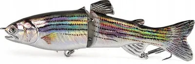 Produktbild von Wobbler ANGELN Köder HECHT ZANDER WELS imitiert FORELLE XXXL 68g 18,5cm