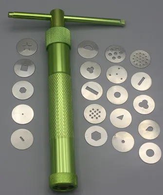 Produktbild von Modellierwerkzeug Fondantpresse, Extruder, Tortendeko mit Fondant, Marzipan