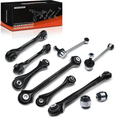 Image de Frankberg 1x Kit Bras Suspension Essieu Arrière pour BMW Série 1 E81 E87 Cabriolet E88 Coupé E82 Série 3 Cabriolet E90 E93