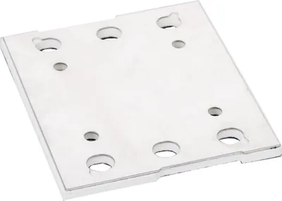 Produktbild von PRO Schleifplatte, Klettverschluss, 100 x 110 mm
