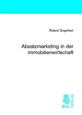 Produktbild von Absatzmarketing in der Immobilienwirtschaft