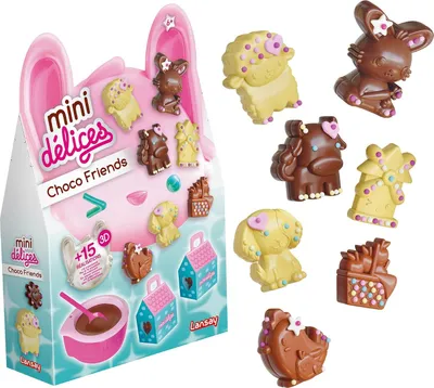 Productafbeelding van Mini Délices Choco Friends - Chocoladeset - Vanaf 6 Jaar
