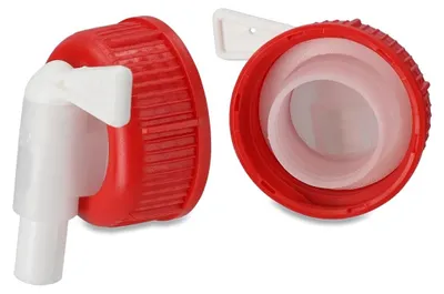 Productafbeelding van Afvoerkraan DIN 45 AH 13/45 voor 2-10 Liter Jerrycans - Doseerhulp
