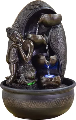 Obrázok produktu pre LED izbová fontána Buddha Krishna