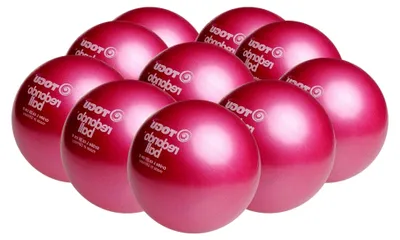 Produktbild von 10 x Redondo Ball Pilatesball Gymnastik Yoga Fitness Therapie 26 cm rot