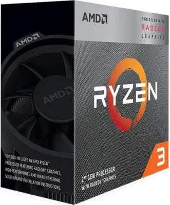 Produktbild von AMD Ryzen 3 3200G mit Radeon Vega 8 Grafikprozessor 3,6 GHz 3 MB L3 Box