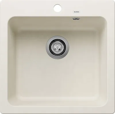 Produktbild von BLANCO NAYA 5 Einbauspüle SILGRANIT softweiß ab 50 cm ohne Ablauffernbedienung - inkl.