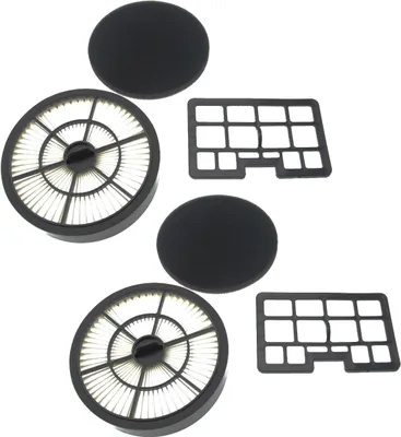 Produktbild von vhbw 4-tlg. Filter-Set kompatibel mit Hanseatic VC-T4020E-1, VC-T4020, VC-T4020ES17 Staubsauger - 2x Abluft-Filter, 2x Kombi-HEPA+Schaum-Filter