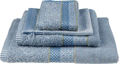 Produktbild von Pip Studio Soft Zellige Farbe Blue Grey Größe 55x100 set a 3