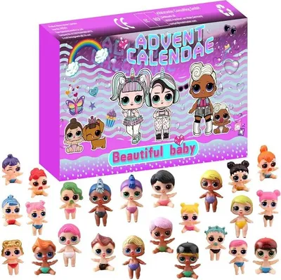 Obrázek produktu pro Adventní kalendář - L.O.L. Surprise! Samé panenky.
