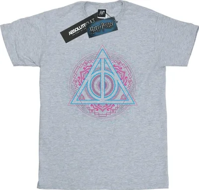 Produktbild von Harry Potter - "Deathly Hallows" T-Shirt für Herren BI29720 (M) (Grau)