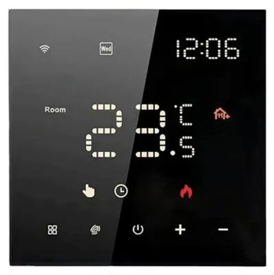 Immagine prodotto di Eurokomp E6263 Termostato WiFi Tuya 16A, nero