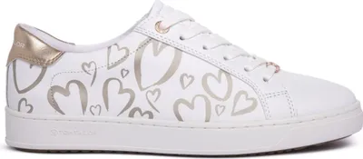 Produktbild von Tom Tailor  Damenschuhe Sportive Schnürer Weiß Freizeit, Schuhgröße:38 EU