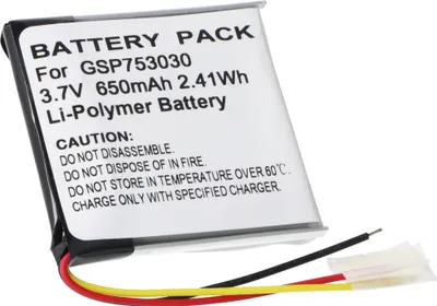 Productafbeelding van Accu geschikt voor JBL Everest Elite 300, Li-polymeer, 3,7V, 650mAh, 2,4Wh