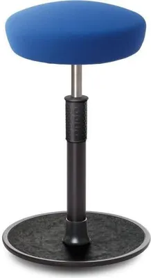 Produktbild von Sitz- Stehhocker Free Tall Hutsitz Gestrick Blau schwarz /schwarz.