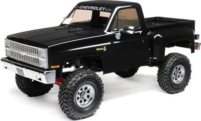 Image de Axial RC Crawler SCX10 III Base Camp 1982 Chevy K10 RTR Schwarz 1:10