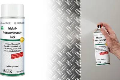 Produktbild von Jaeger Metall-Konservierungslack 609, farblos glänzend, 400ml