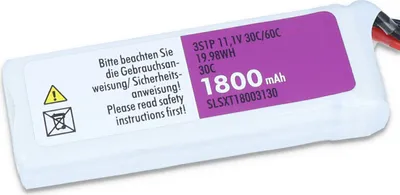 Produktbild von Krick LiPo Akku 11,1V 1800mAh 30C XT60 Stecker