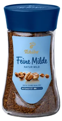Produktbild von Tchibo Feine Milde Instantkaffee Vorratspack Maxipack, 600g – 6x 100g, löslicher Bohnenkaffee, koffeinhaltig