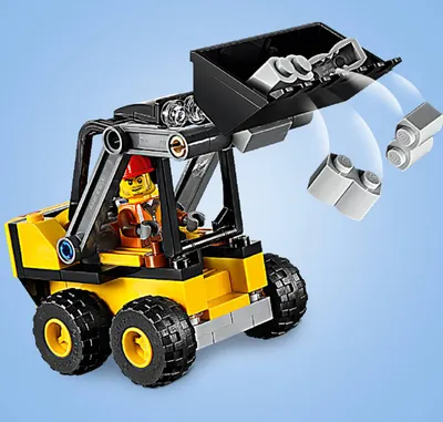 Obrázek produktu pro LEGO City Vehicles Construction Loader Toy, Sada na stavění, 5 rok/roky, 88 kusů, 155 g