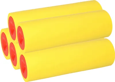 Immagine prodotto di KOTARBAU® Set di 5 rulli di ricambio per rulli pressori in gomma per carta da parati 150 mm x 45 mm