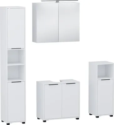 Obrázok produktu pre Súprava kúpeľňového nábytku Vicco Alina biely 4 časti, Model 59649