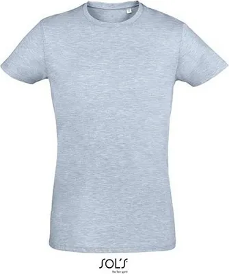 Obrázek produktu pro SOLs 00553 | Pánské tričko Regent Fit - barva: Heather Sky - velikost: L